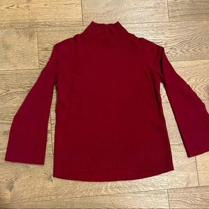 LOFT sweater. Small. Crimson/burgundy